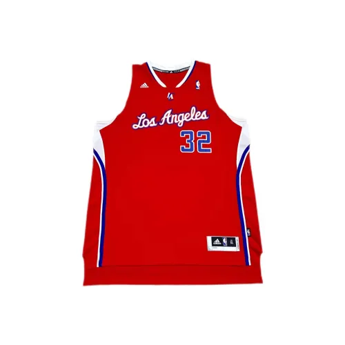 Adidas Баскетбольная Джерси Унисекс Красная