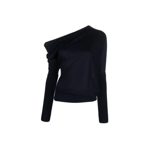 TF FW22 Трикотаж Женский Морской Синий