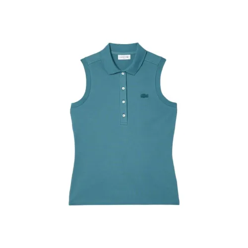 LACOSTE Поло Женское Озерный Синий