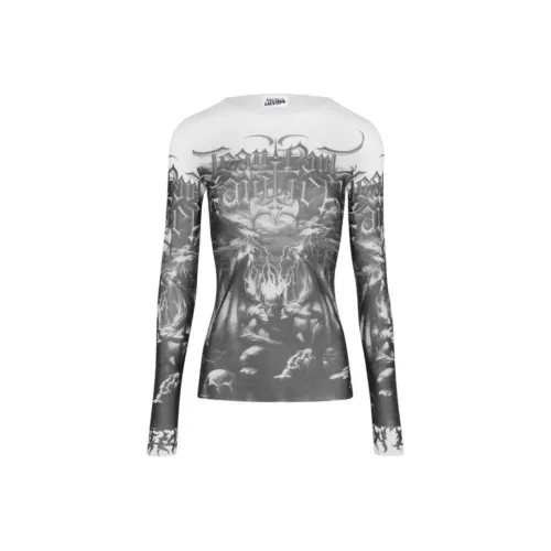 Jean Paul Gaultier Белые Женские Футболки