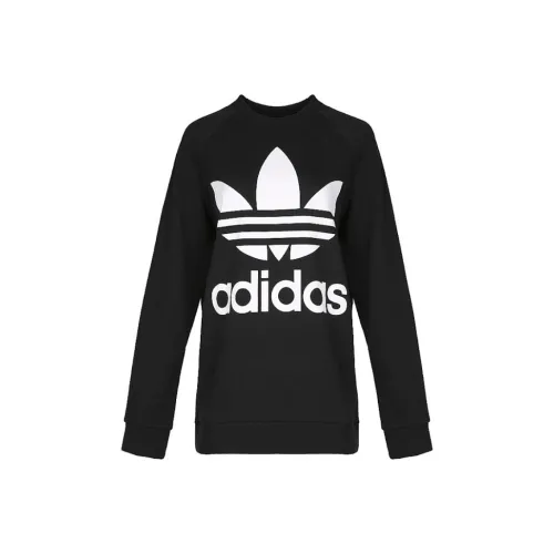 Adidas Originals OVERSIZED Свитшот Женские Черный