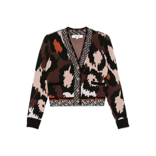 DVF Diane Von Furstenberg FW24 Трикотаж Женский Черный
