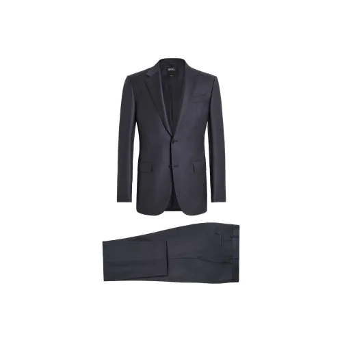 Ermenegildo Zegna Серый Мужской Деловой костюм