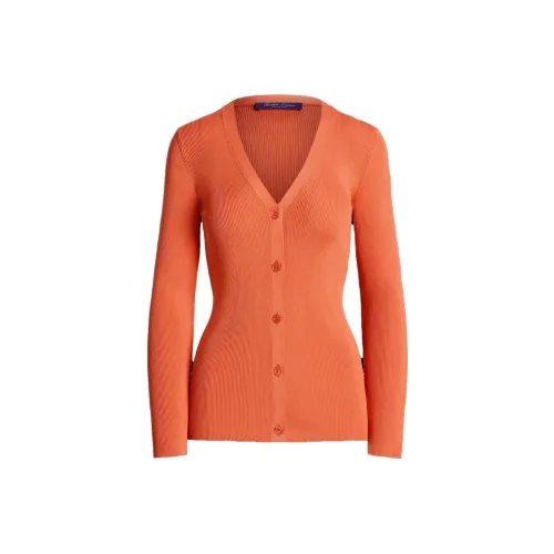 Ralph Lauren Collection Апельсиновый Женский Трикотаж