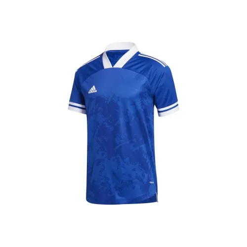 Adidas AEROREADY Condivo 20 Футбол Джерси Мужской Синий