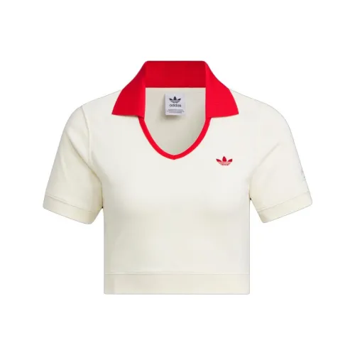 adidas originals Adidas Originals X Notitle Co Branded SERIES Сливочный Женские Поло