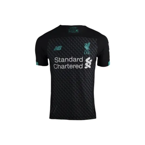 New Balance Футбол Джерси Мужской Черный