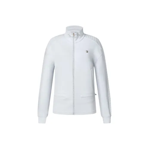 FILA Куртка Женская Бобовый Серый Синий