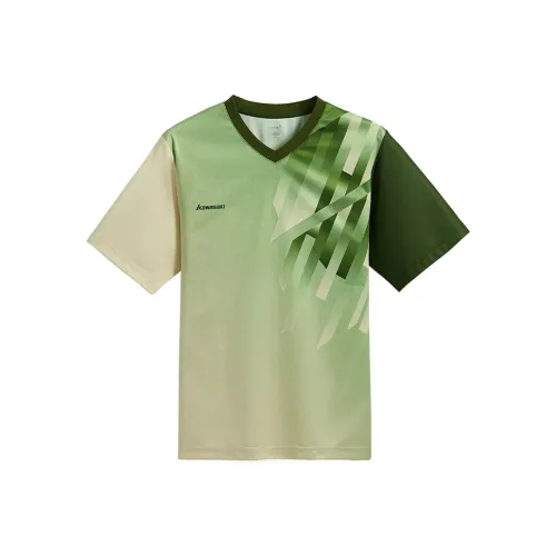 Kawasaki Vintage Collection Бадминтон Джерси Унисекс Черничный бамбук Зеленый