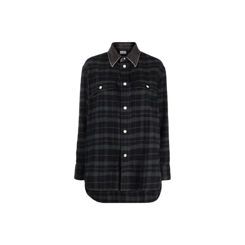 DIESEL Черные Женские Рубашки