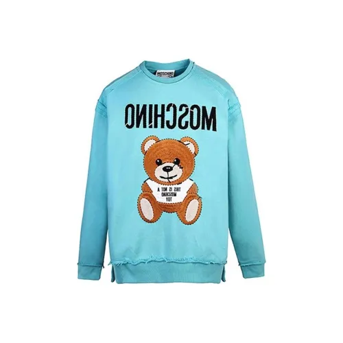 MOSCHINO Синий Женские Свитшоты