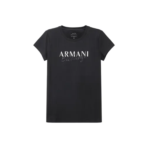 ARMANI EXCHANGE Черные Женские Футболки