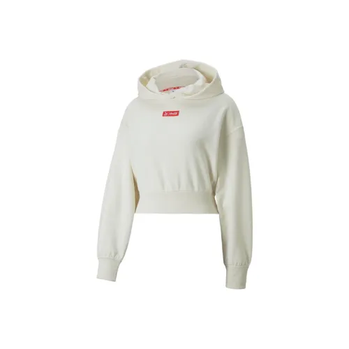 PUMA Сливочный Женские Свитшоты