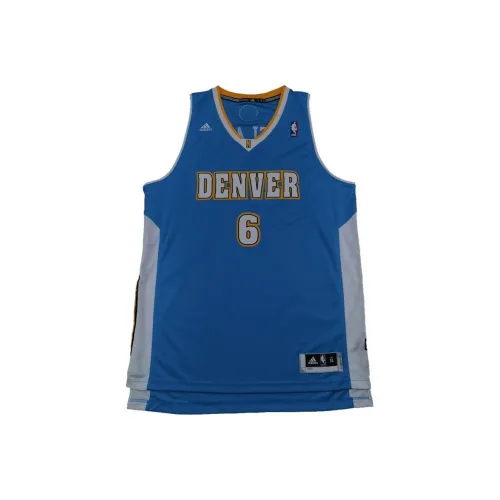 Adidas Баскетбольная Джерси Мужская Синяя