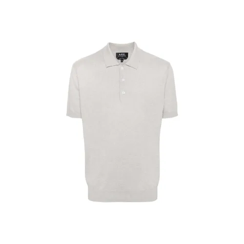 A.P.C SS24 Поло Женское Серое