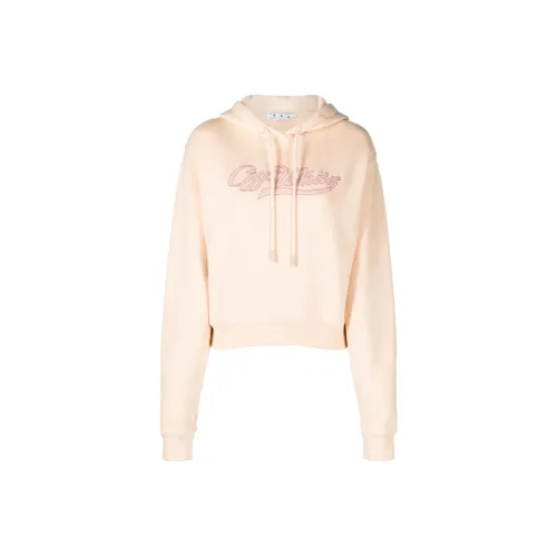 Off Белый светло-розовый Женские Свитшоты