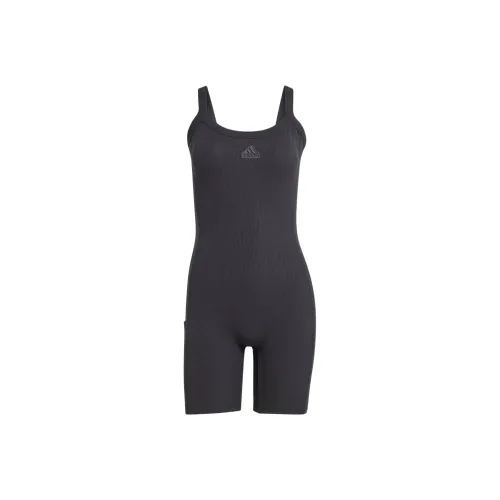 Adidas LOUNGE RIBBED Комбинезон Женский Черный