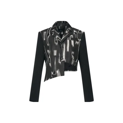 CROYEZ Черные Женские Куртки