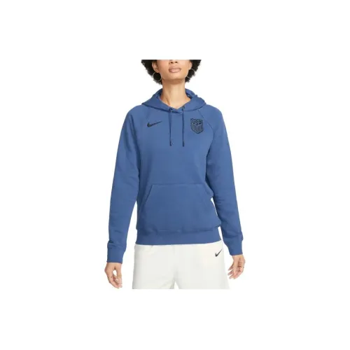 Nike USA Soccer Team Olympic Series Толстовка Женская Таинственная Морская Синяя