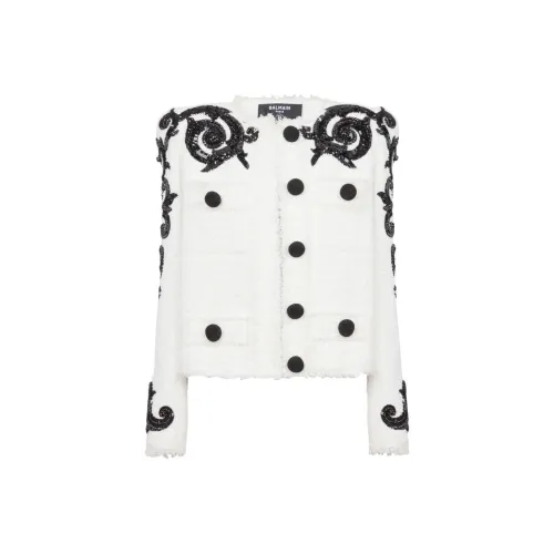 BALMAIN Белые Женские Куртки