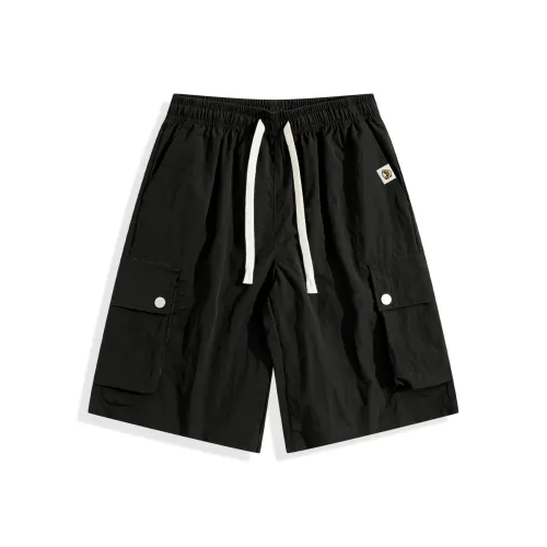 ONE PIECE Повседневные шорты Мужские Однотонные Базовые