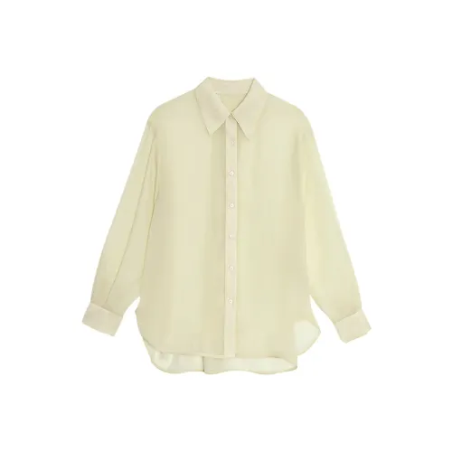 THE SEA LIFE Рубашка Женская Сияющий Зеленый