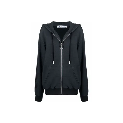 Off Белый FW21 Черный Женские Куртки