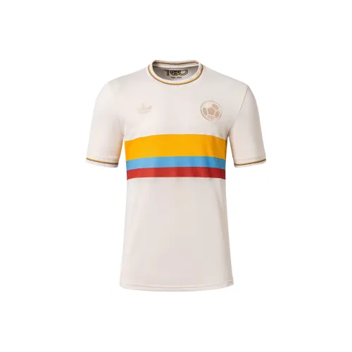 Adidas x Columbia совместный бренд Футболка Джерси Мужская Розовая Белая