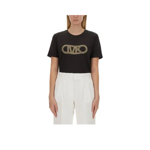 MICHAEL KORS MMK T Рубашка Женская Черная