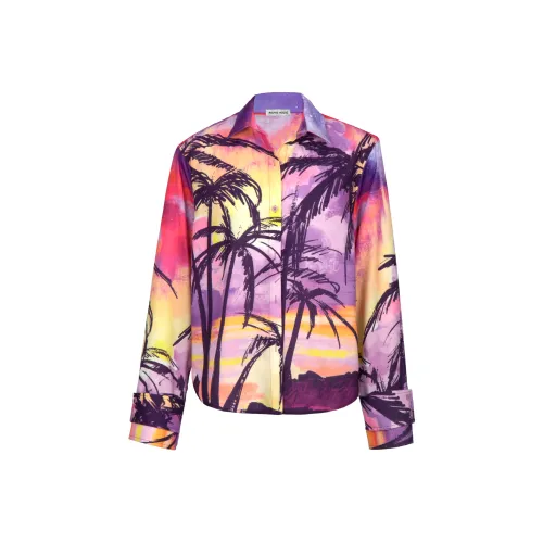 Richie Macie Фиолетовые Унисекс Рубашки