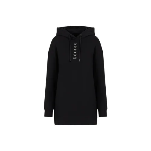 EMPORIO ARMANI EA7 Черный Женские Свитшоты
