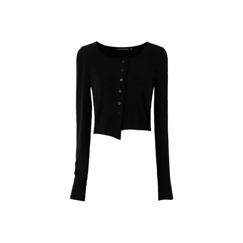 SOON FLOWER Трикотаж Женский Черный