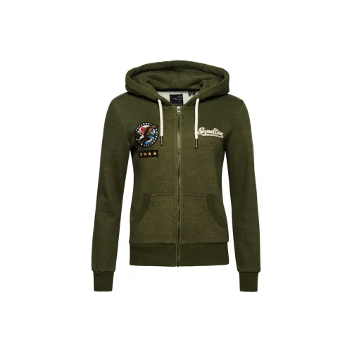 SUPERDRY Куртки и Пальто Женские Зеленые