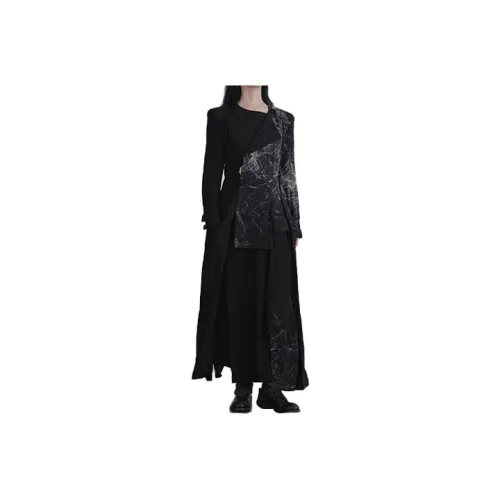 Yohji Yamamoto Черные Женские Куртки