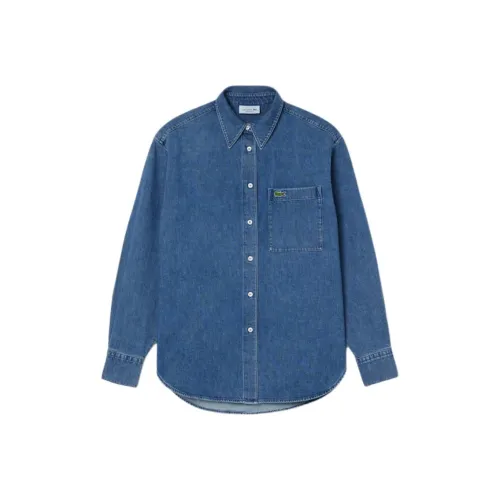 LACOSTE Синие Женские Рубашки