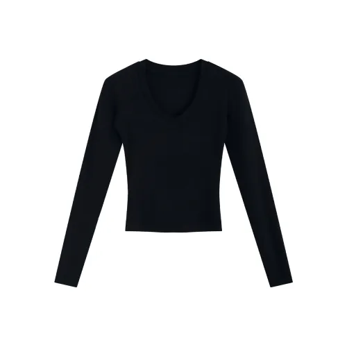 Garbege Черные Женские Футболки