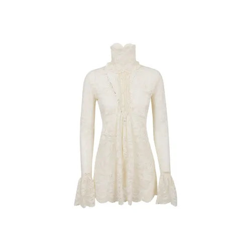 Paco Rabanne Бежевые Женские Рубашки