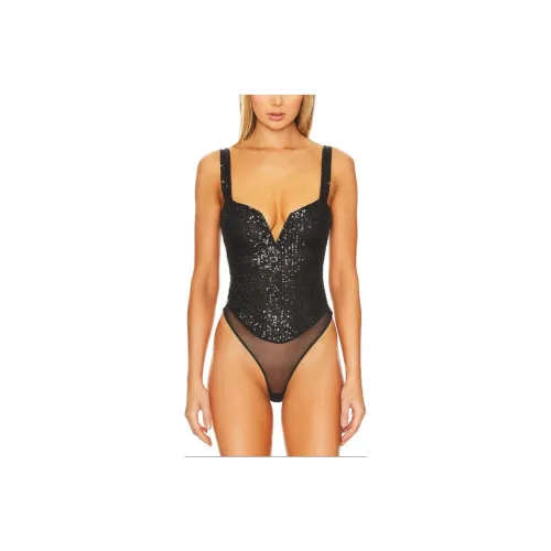 FREE PEOPLE Комбинезон Женский Черный