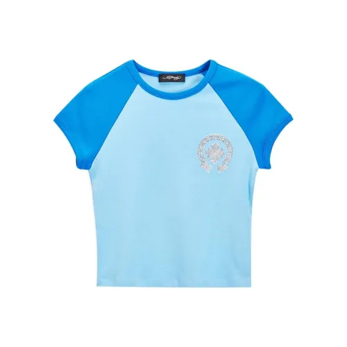 Ed Hardy T-рубашка Женская Детская Синяя