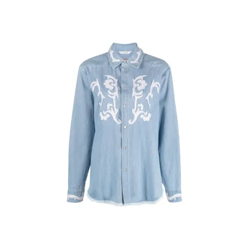 HOLZWEILER Светло-синие Женские Рубашки