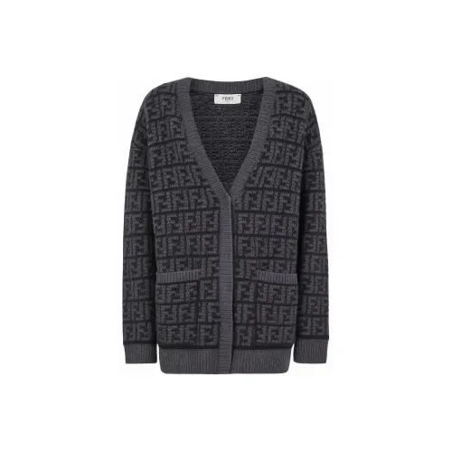 FENDI FW22 Трикотаж Женский Серый