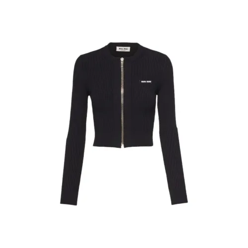 MIU MIU SS23 Трикотаж Женский Черный