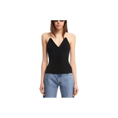 COPERNI Без бретелек Топ Женский Черный