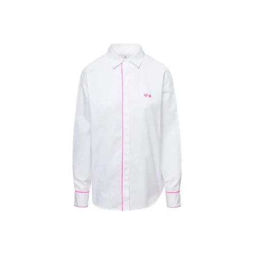 Chiara Ferragni Белые Женские Рубашки