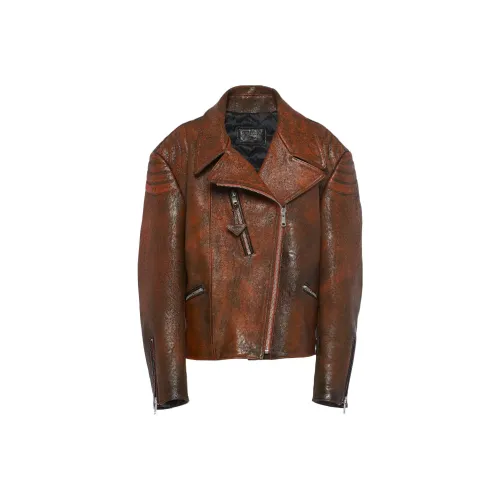 PRADA SS22 Куртки и Пальто Женские Коричневый