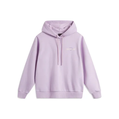 LINING Sports Life Collection Толстовка Женская Сумеречный Фиолетовый
