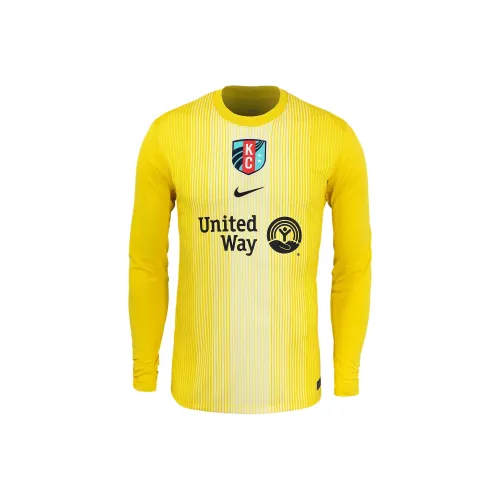 Nike NWSLDri Форма Футбол Джерси Мужской Кокосовое молоко Молния