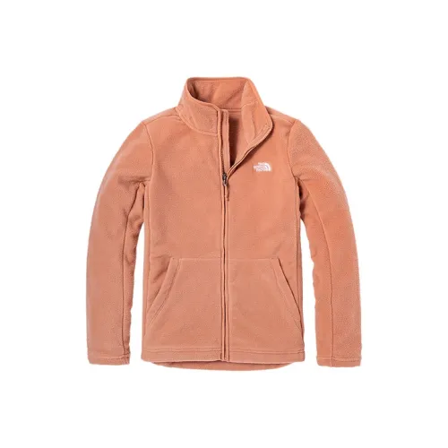 The North Face Флис Одежда Женская Оранжевая Розовая