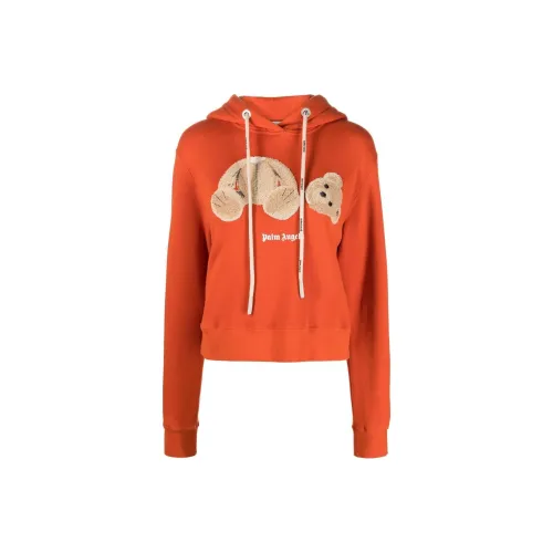 PALM ANGELS Оранжево-красные Женские Свитшоты
