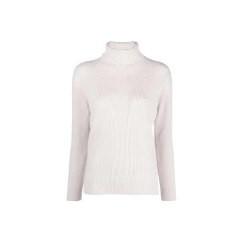 Brunello Cucinelli Экрю Женские Кашемировые Свитеры